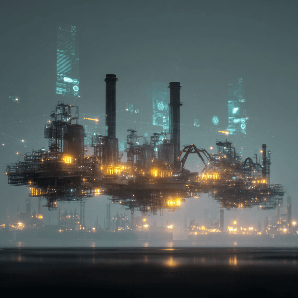 Teesside manufacturing facility with automated production line and digital monitoring systems in operation